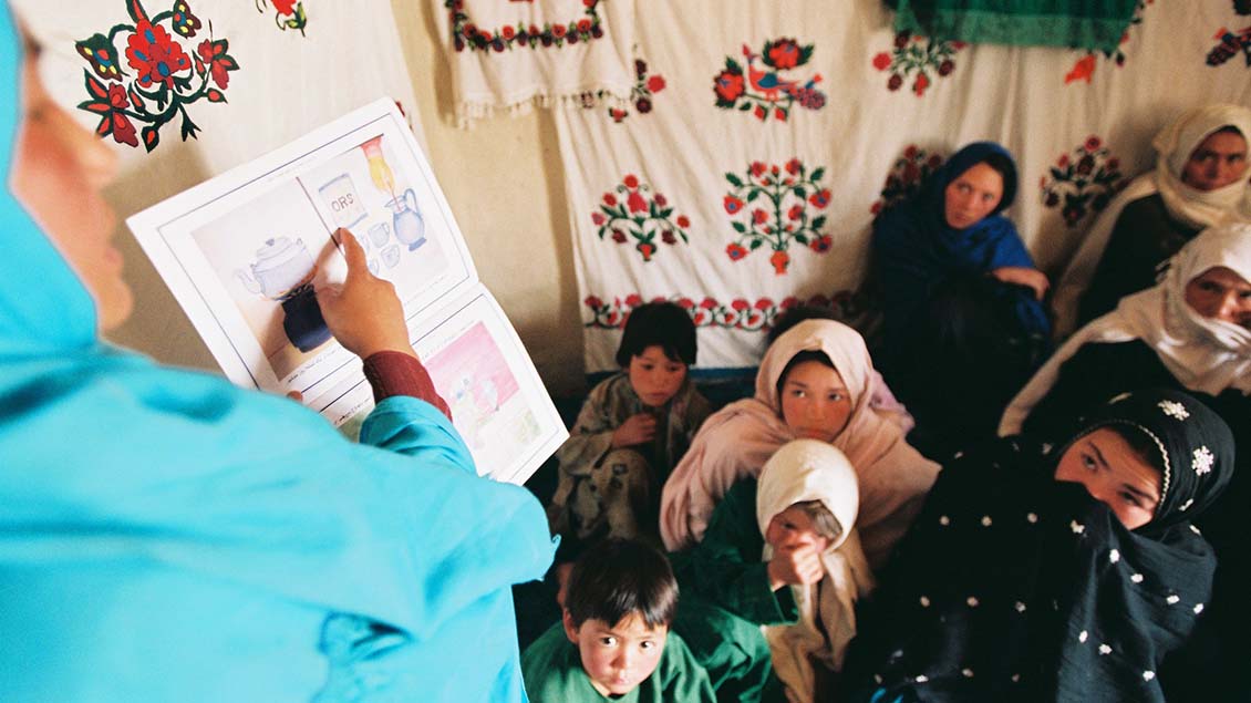 Schulprojekt in Afghanistan