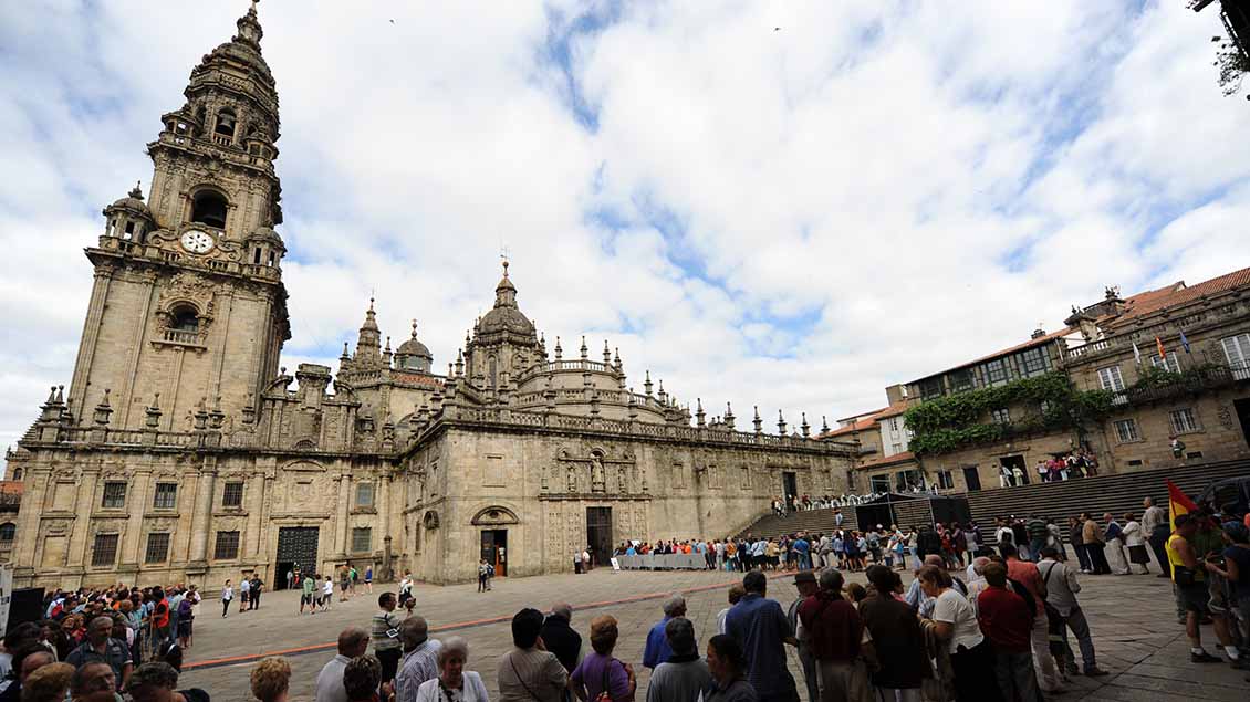 Die Kathedrale von Santiago de Compostela Archiv-Foto: mib