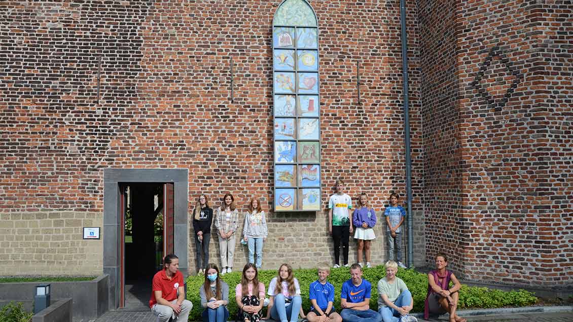 Schülerinnen und Schüler des Stiftsgymnasiums Foto: Jürgen Kappel