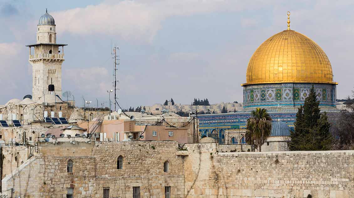Der Tempelberg in Jerusalem
