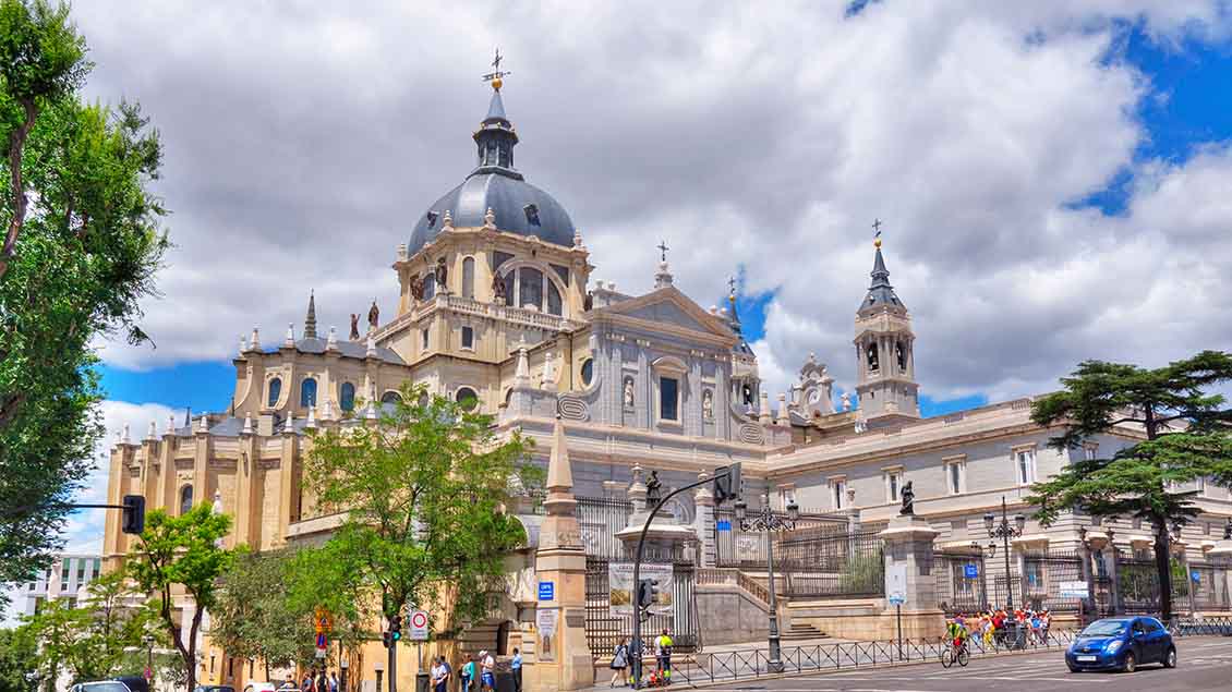 Die Kathedrale in Madrid