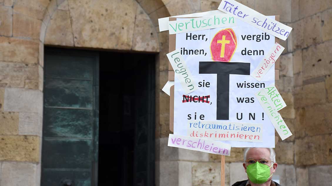 Demo in Trier Foto: Anna Fries (KNA)