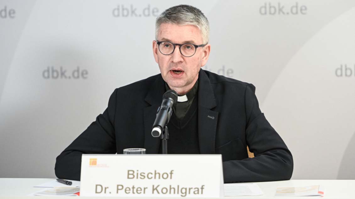 Bischof Peter Kohlgraf Foto: Julia Steinbrecht (KNA)