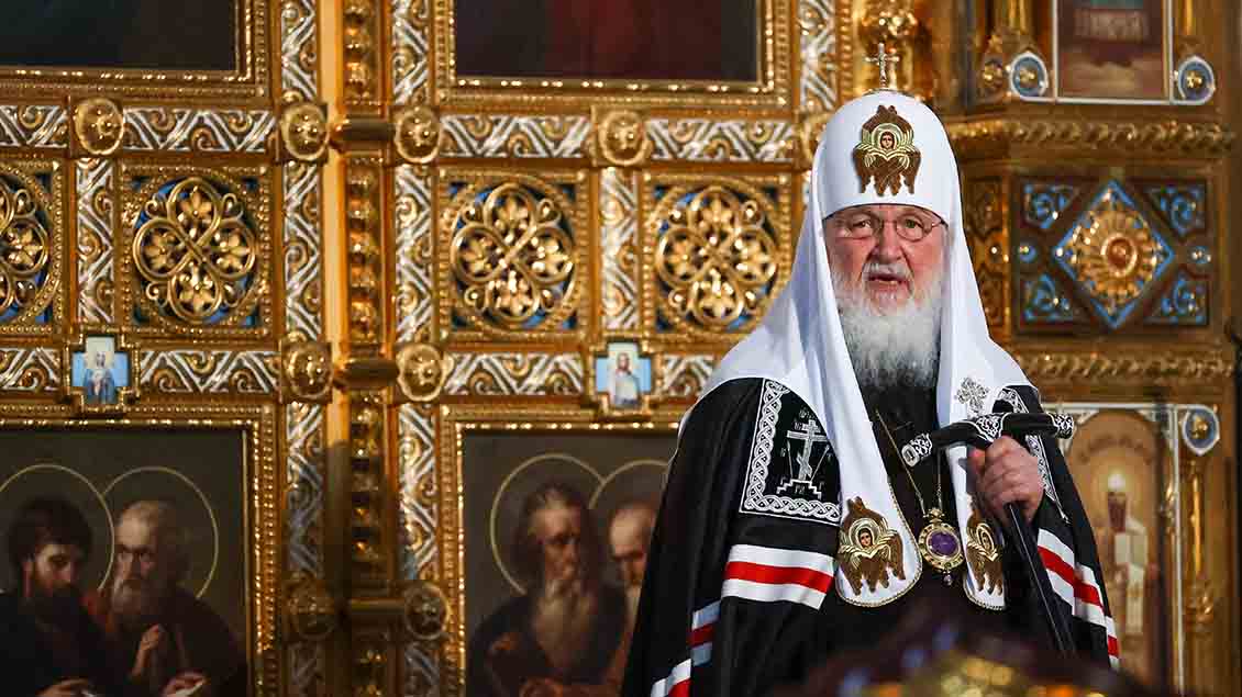 Moskauer Patriarch Kyrill I.