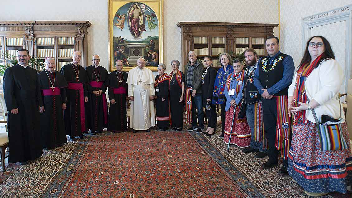 Indigene Foto: Romano Siciliani (Vatican Media / KNA)