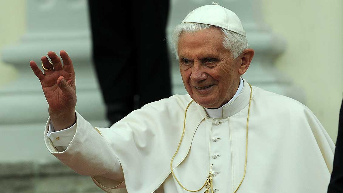 Benedikt XVI. Foto: Michael Bönte