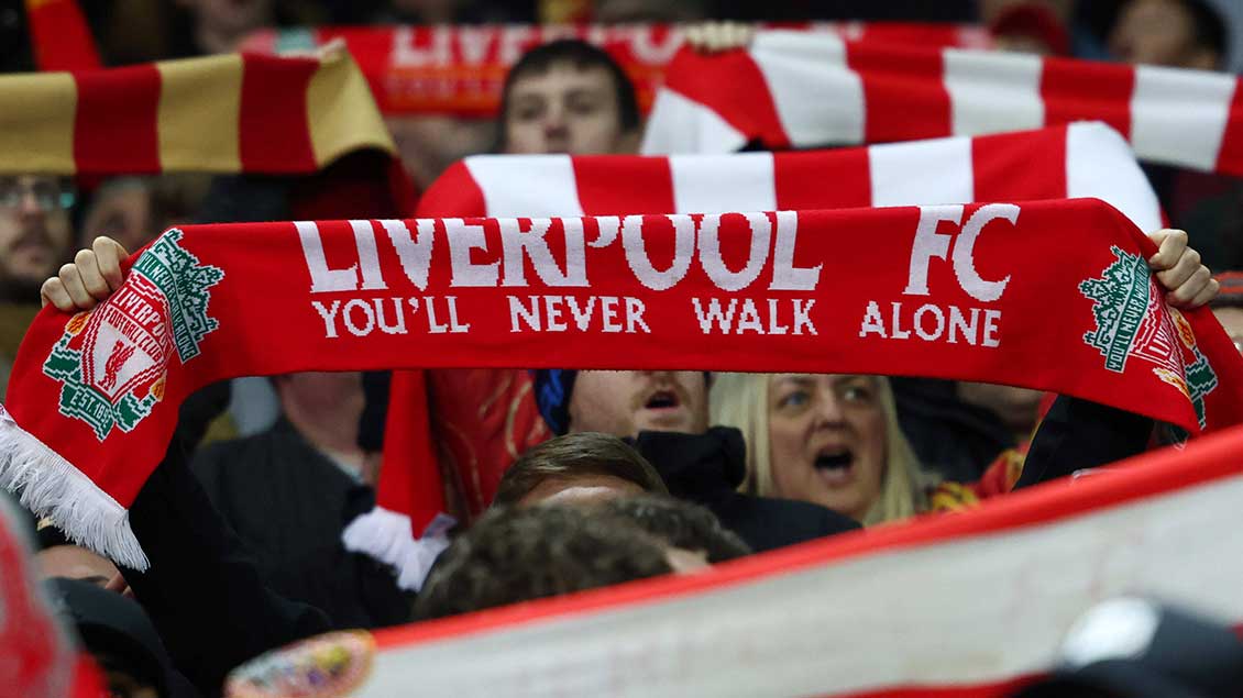 Liverpool-Fans Foto: Darren Staples (Sportimage / Imago)