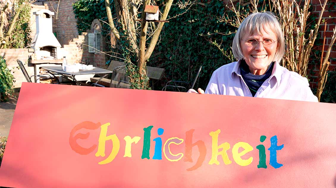 „Ehrlichkeit“ wünscht sich Johanna Schmitz vom Vorstand des Pfarreirats St. Mariä Himmelfahrt in Ahaus. | Foto: Dominik Thöne (pd)