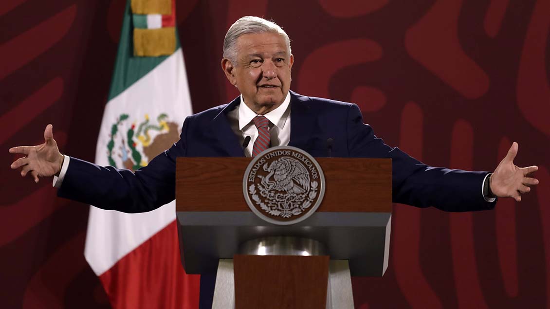 Der mexikanische Präsident Andres Manuel Lopez Obrador Foto: Luis Barron (Zuma Wire/imago)