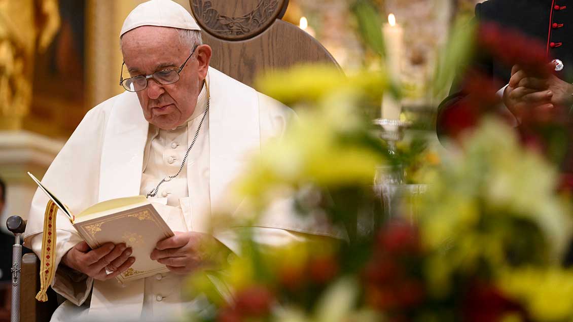 Papst Franziskus Foto: Vatican Media (Imago)