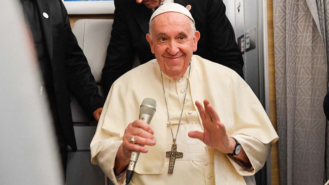 Papst Franziskus Foto: KNA