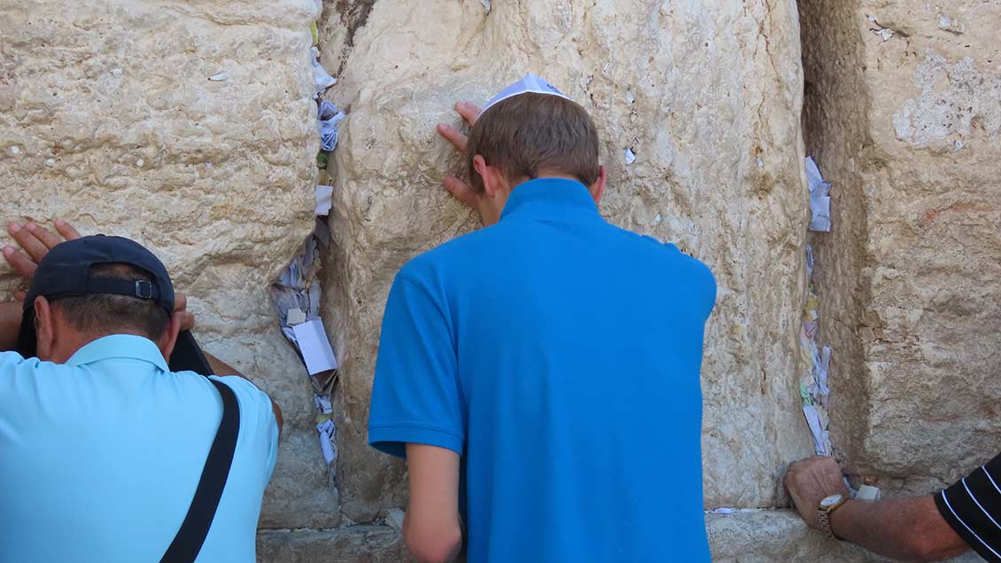 Die Klagemauer in Jerusalem. | Foto: privat