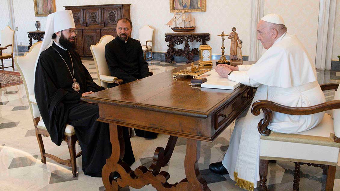 Papst-trifft-Vertrauten-von-Moskaus-Patriarch-Kyrill-I-