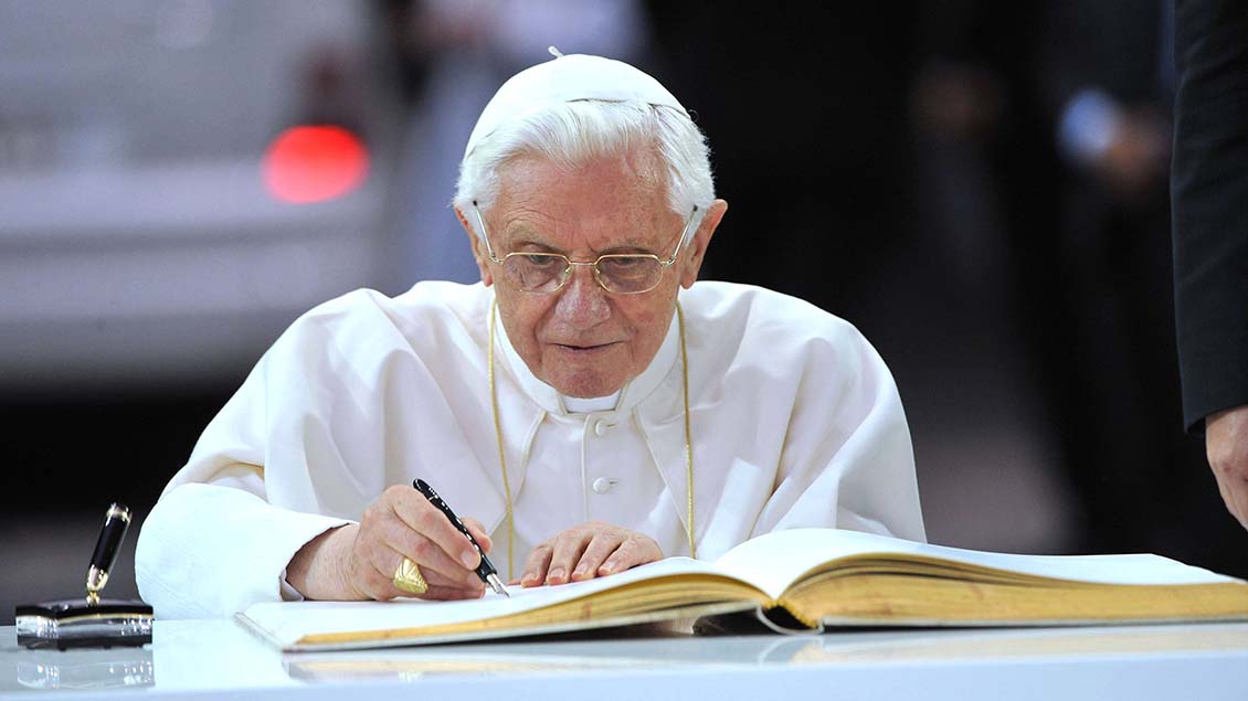 Papst em. Benedikt XVI. Archivfoto: APress (imago)