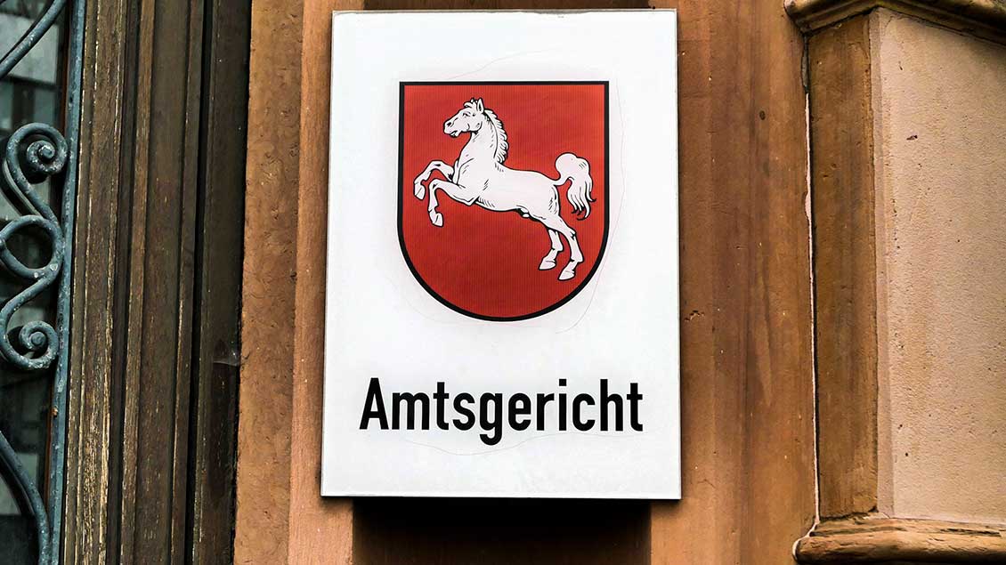 Schild Amtsgericht Symbolfoto: Rust (Imago)