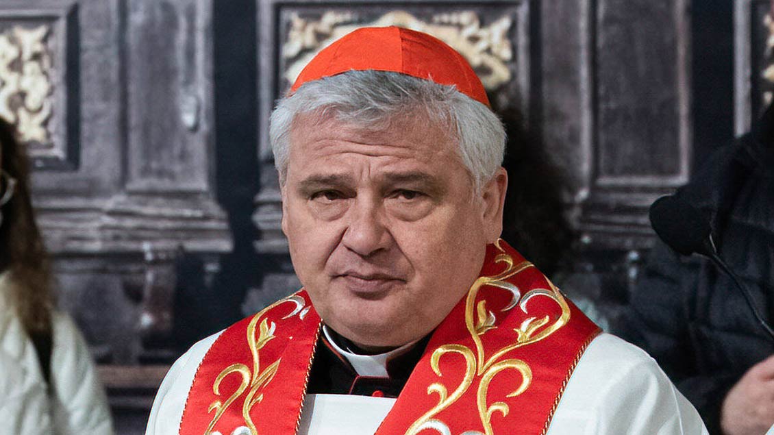 Kardinal Konrad Krajewski Foto: Imago