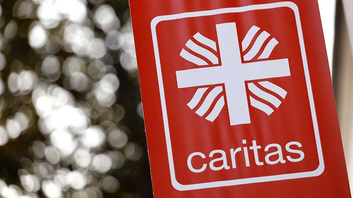 Caritas-Logo Foto: C. Hardt (Future Image/imago)