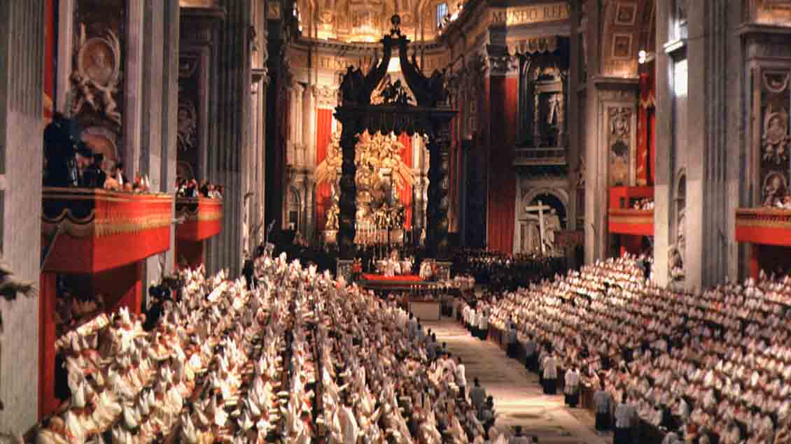Zweites Vatikanisches Konzil Archivfoto: KNA