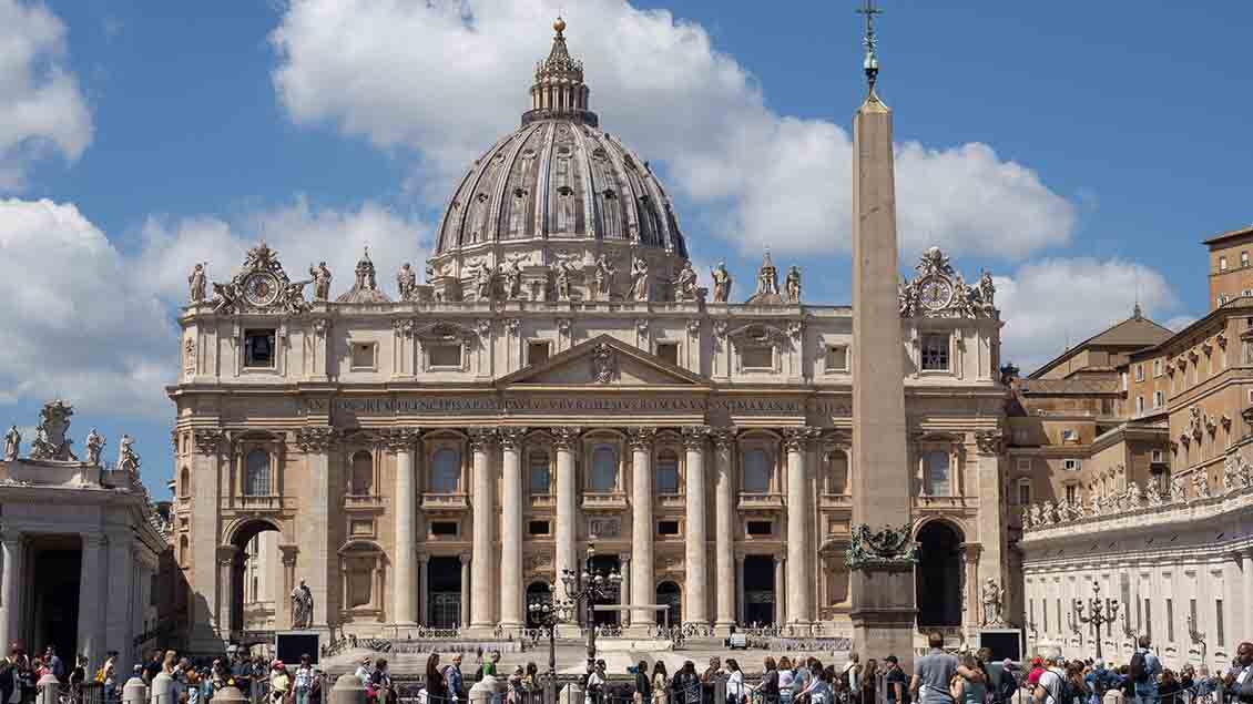 Petersdom im Vatikan Foto: Karl-Heinz Schein (imago)