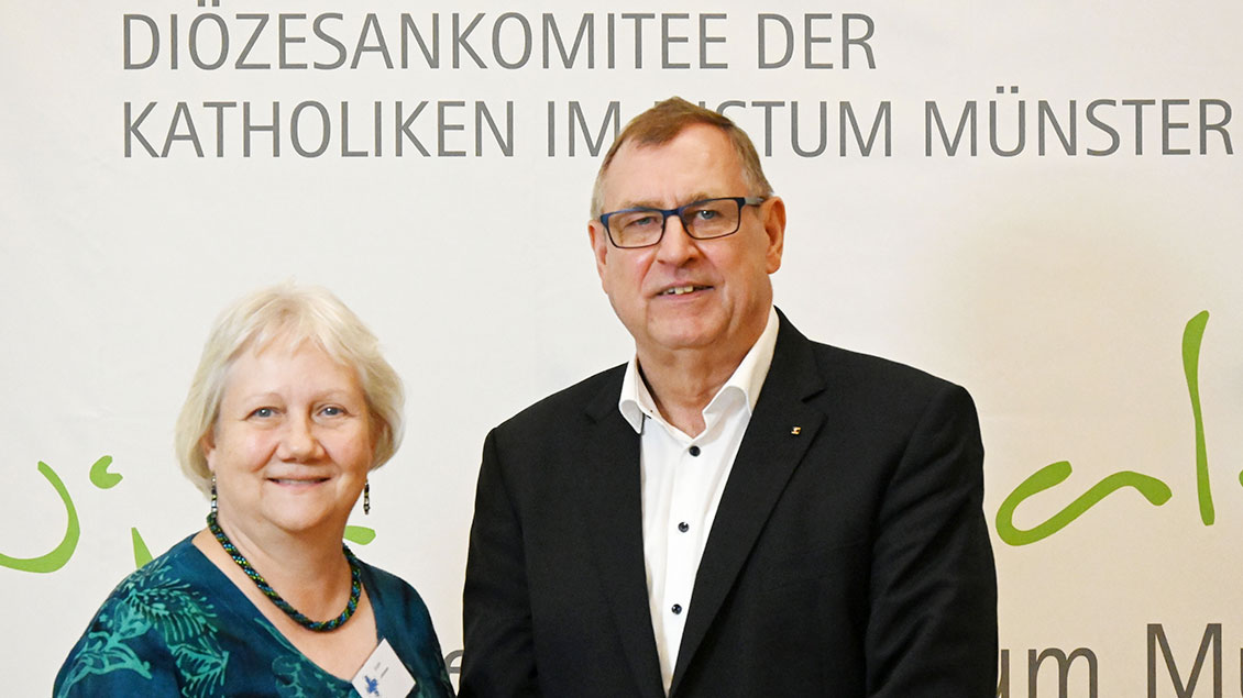 Brigitte Lehmann und Ulrich Vollmer Foto: Diözesankomitee