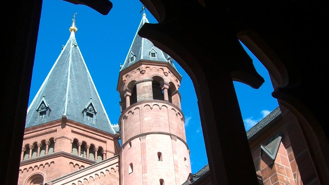 Der Mainzer Dom in der Außenansicht