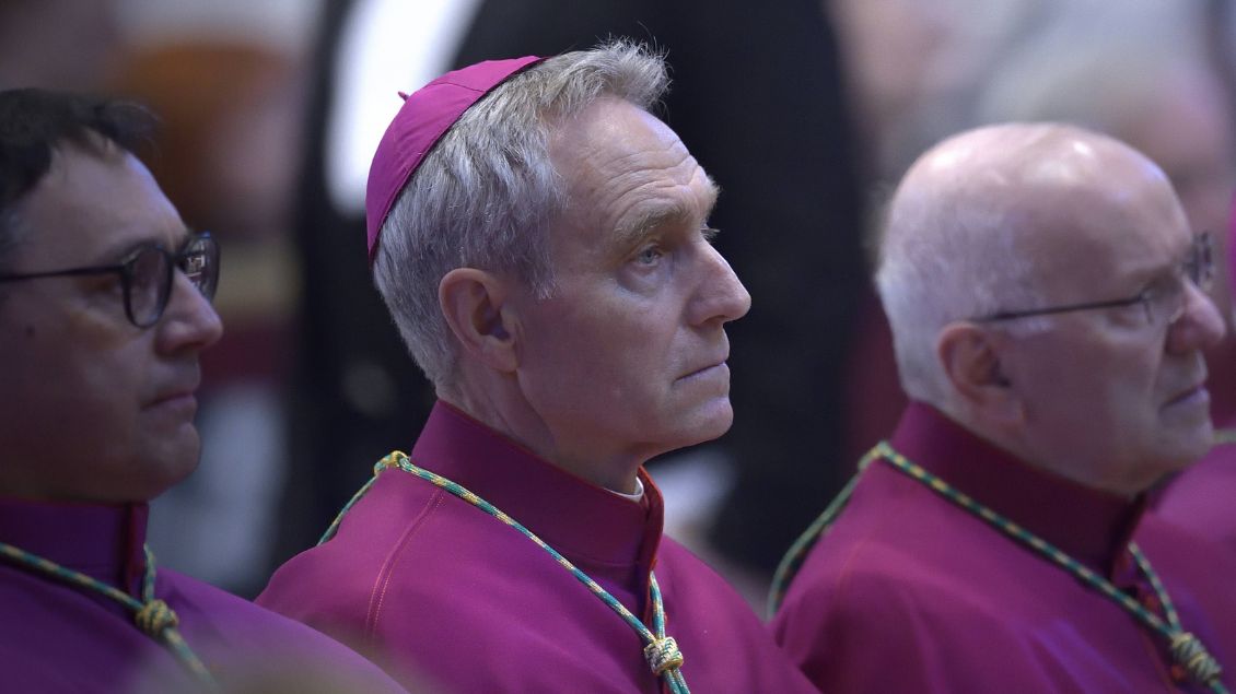 Erzbischof Georg Gänswein muss den Vatikan zum 1. Juli verlassen und in die Heimat zurückkehren. Foto: Imago