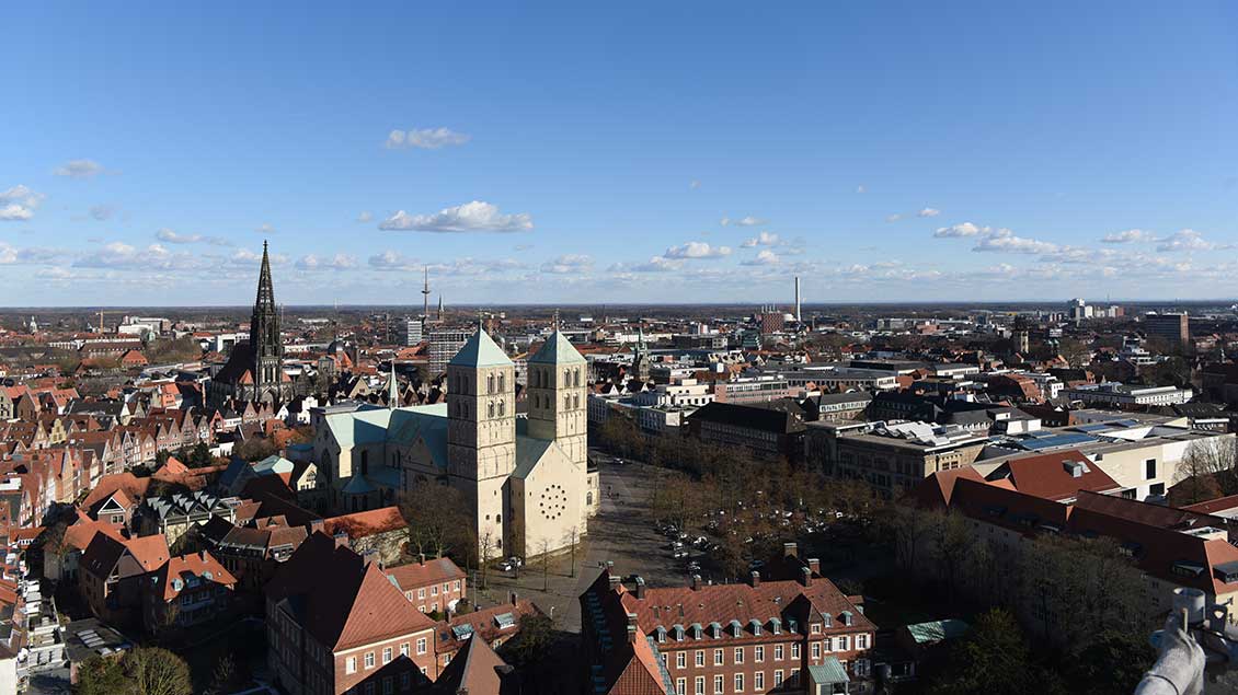 Münster von oben Foto: Michael Bönte