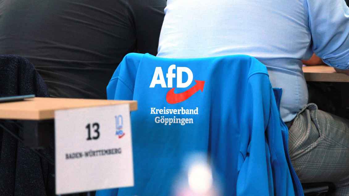 Szene bei AfD-Bundesparteitag Foto: dts Nachrichtenagentur (imago)