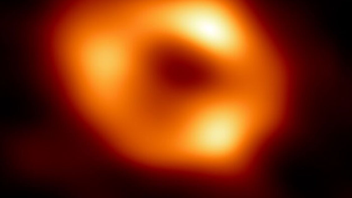 Schwarzes Loch in der Sternenregion Sagittarius A*