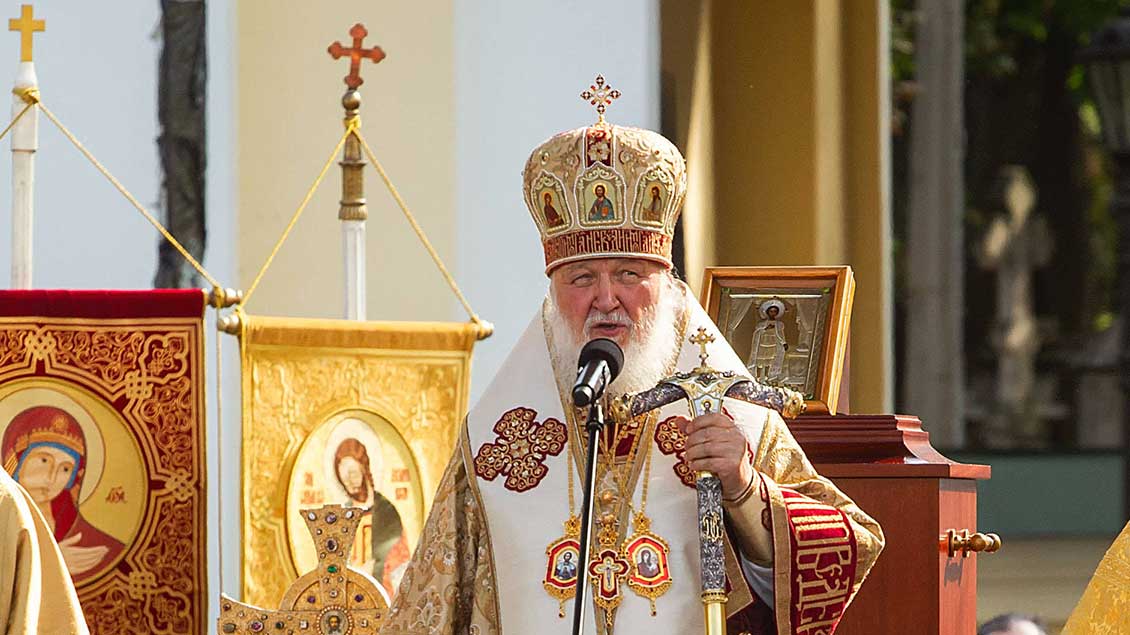 Patriarch Kyrill Foto: Artem Priakhin (Zuma Wire / Imago)