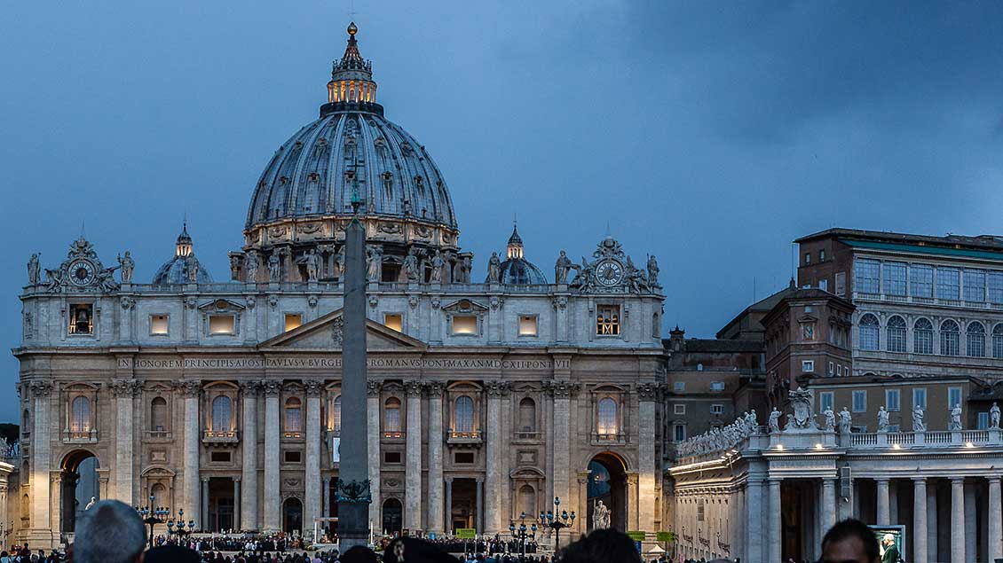 Petersdom in Rom Foto: Christof Haverkamp