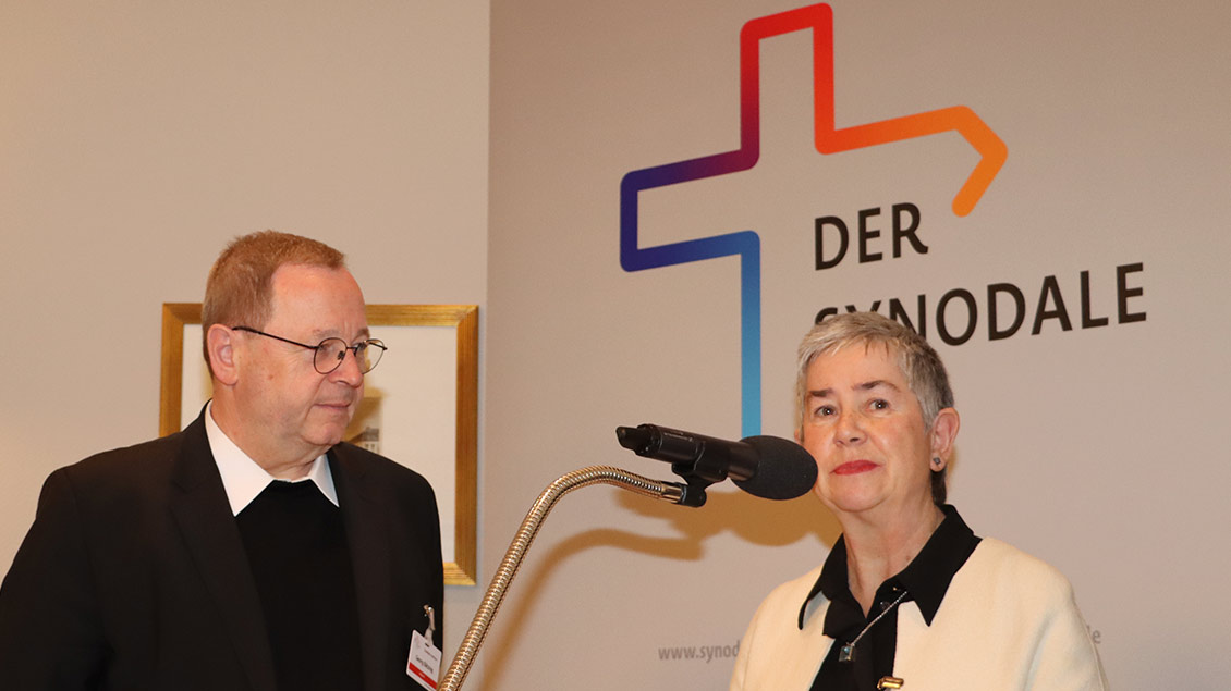 ZDK-Vorsitzende Stetter-Karp und Bischof Georg Bätzing
