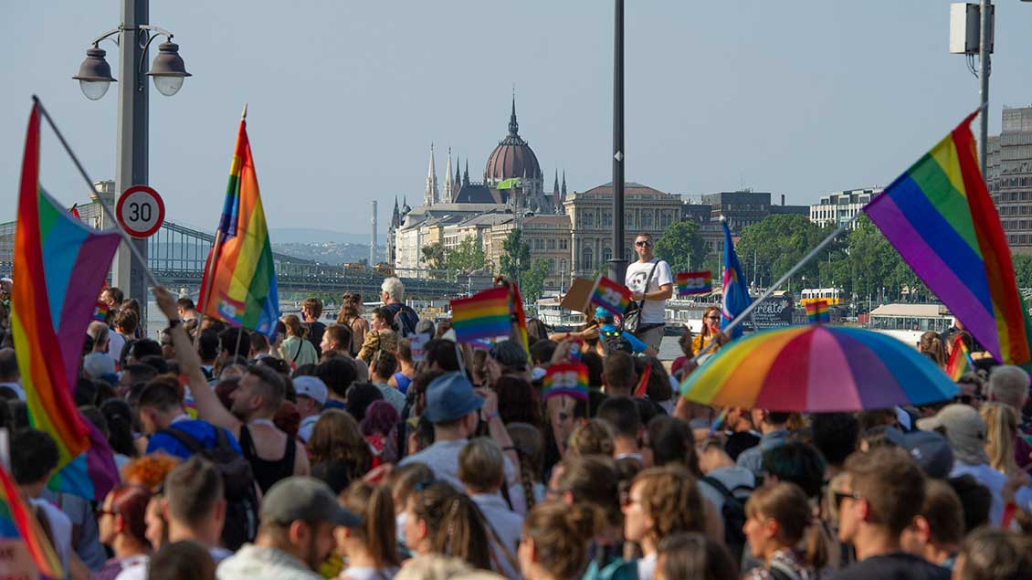 Pride-Parade in Budapest