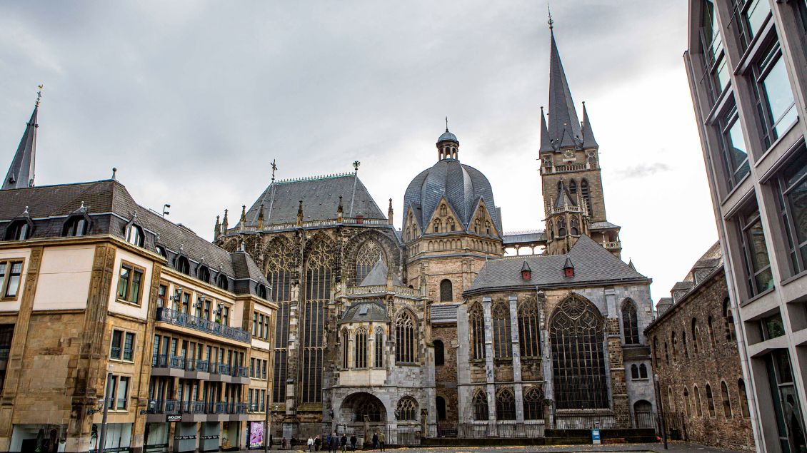 Dom und Rathaus in Aachen