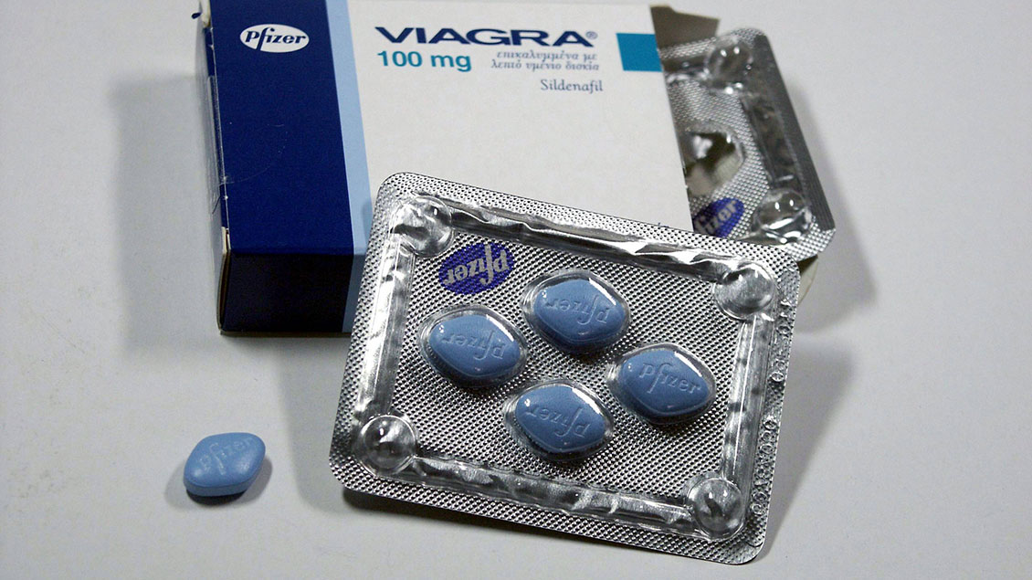 Medikamentenpackung Viagra